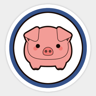 Piggy Sticker